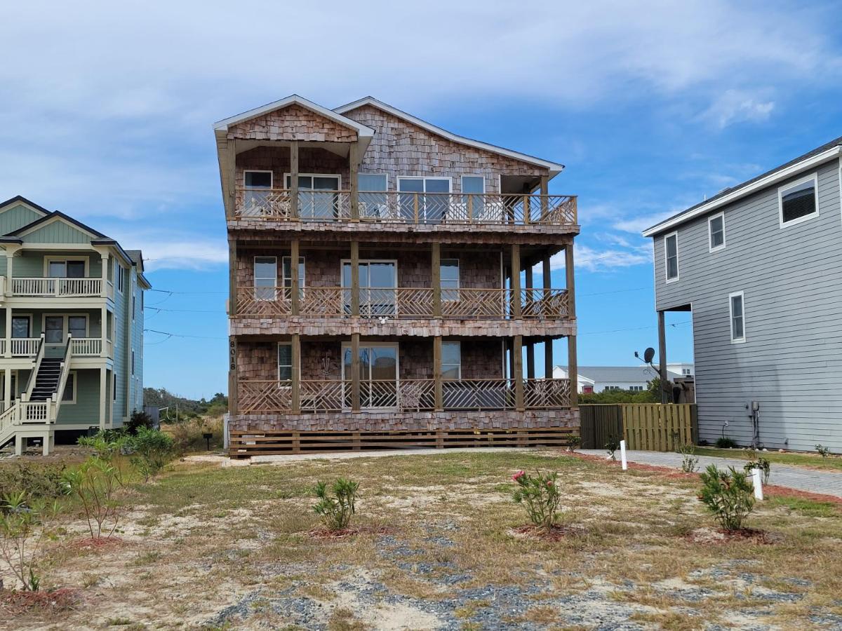 8018 Beach Rd, Semi-Oceanfront, Pool/Hot Tub Nags Head Eksteriør billede