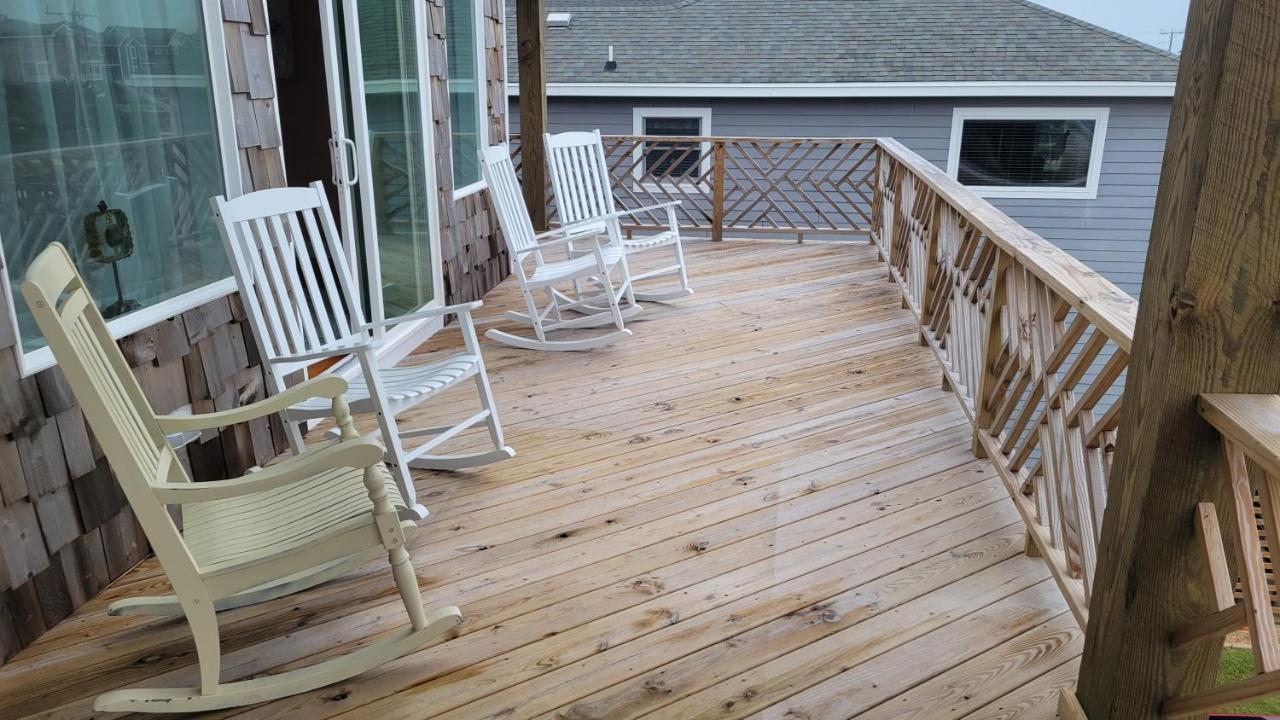 8018 Beach Rd, Semi-Oceanfront, Pool/Hot Tub Nags Head Eksteriør billede